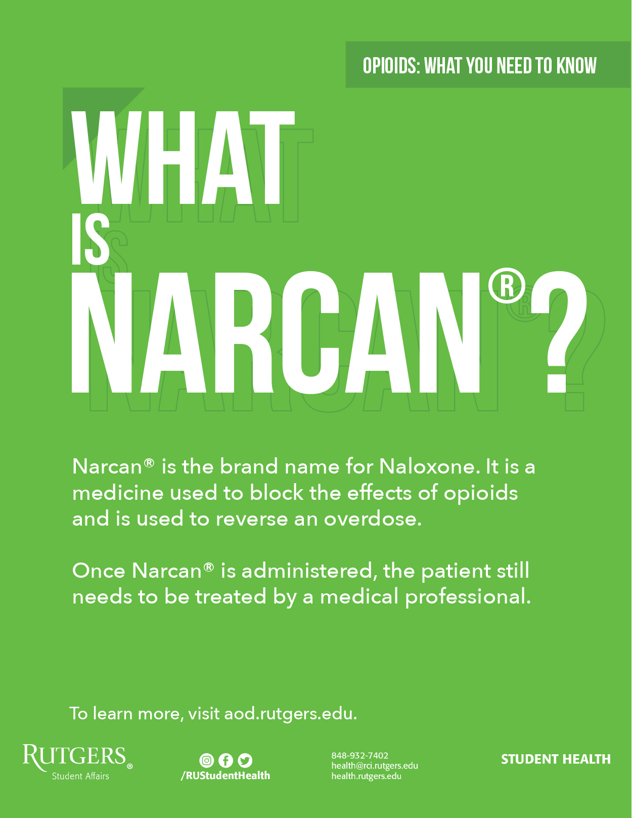 What is Narcan?